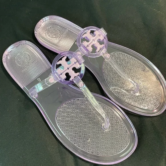 Tory Burch Jelly purple sandals - Picture 1 of 3